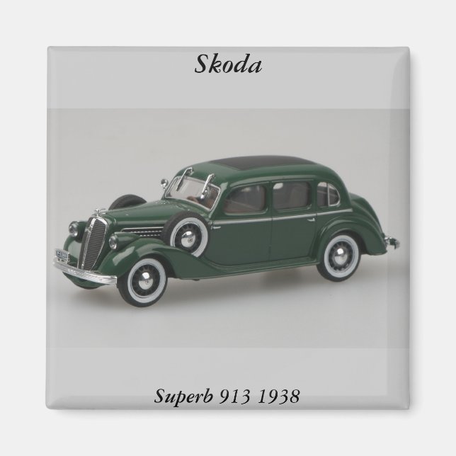 Skoda Superb 913 1938 Magnet (Front)