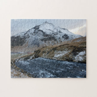 Skogafoss Waterfall Iceland Jigsaw Puzzle