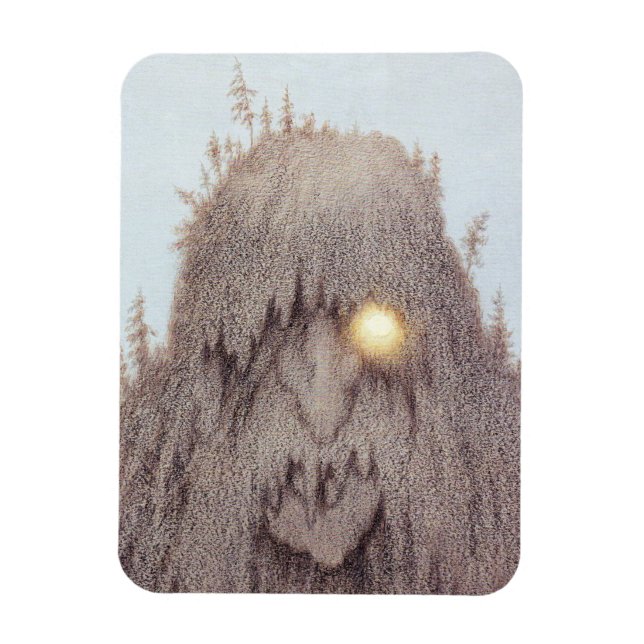 Skogtroll [Forest Troll] Magnet (Vertical)