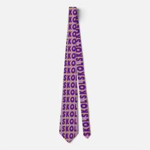 SKOL Purple Neck Tie