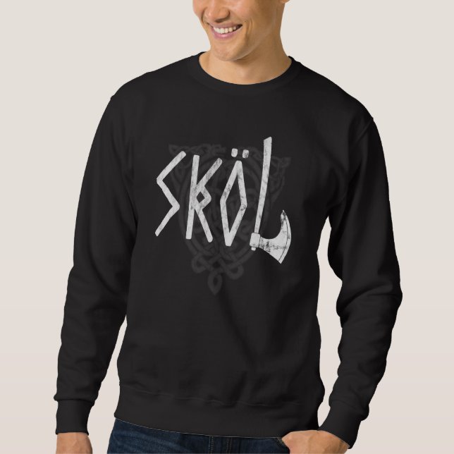 Skol Viking Axe Nordic Sweatshirt (Front)