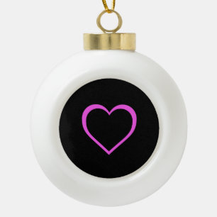 Skoliosexual Pride Ceramic Ball Christmas Ornament