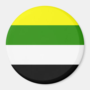 Skoliosexual Pride Flag Magnet