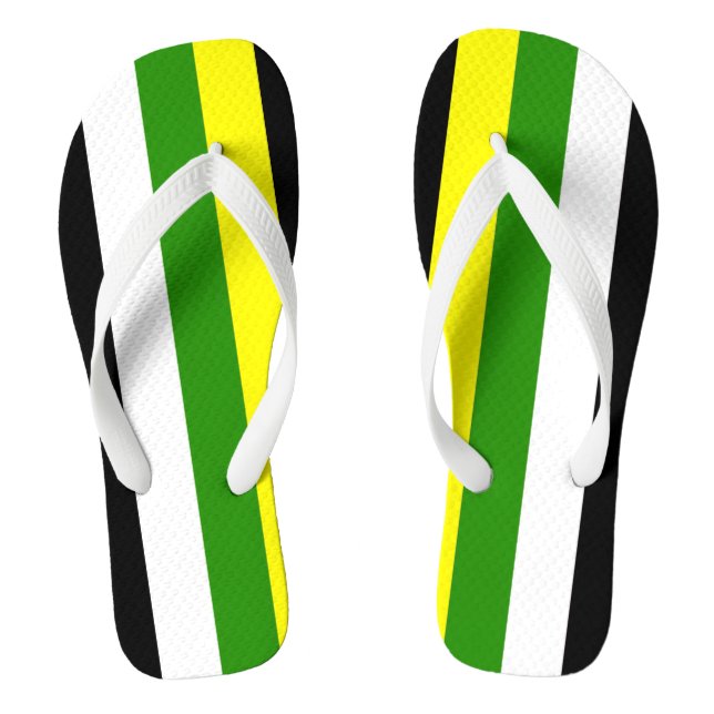 Skoliosexual Pride Flip Flops (Footbed)