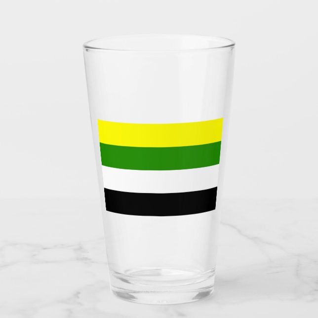 Skoliosexual Pride Glass (Front)