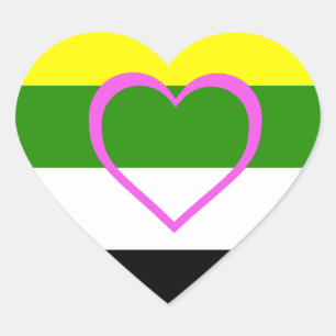 SKOLIOSEXUAL PRIDE HEART STICKER