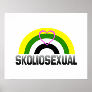Skoliosexual Pride Poster