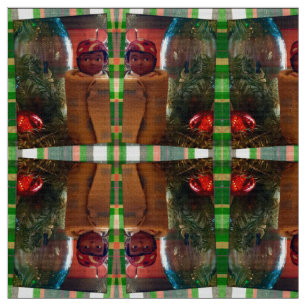 Skookum Christmas Cabin Fabric