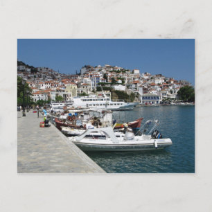 Skopelos Town Postcard
