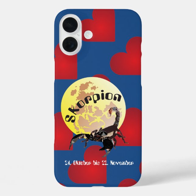 Skorpion 24. Okt. - 22. Nov. Apple iPhone Hülle Case-Mate iPhone Case (Back)