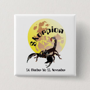 Skorpion Tierkreiszeichen Buttons