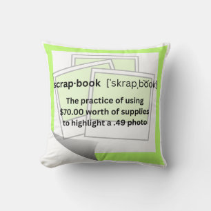 Skrap-book Cushion