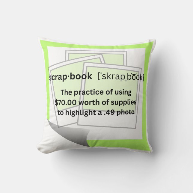 Skrap-book Cushion (Front)