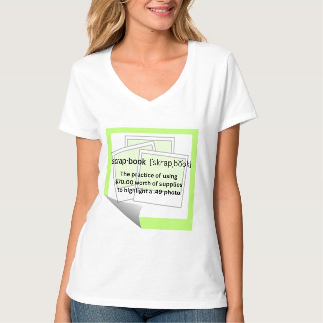 Skrap-book T-Shirt (Front)