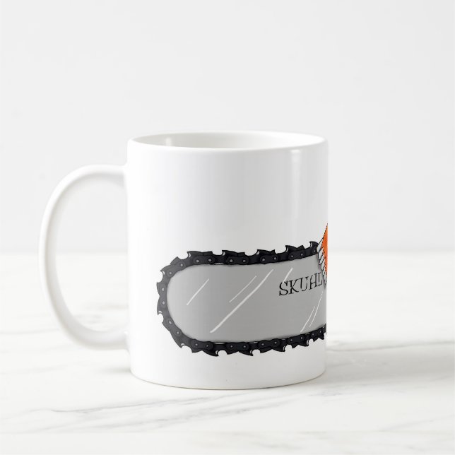 skuhl saw coffee mug (Left)