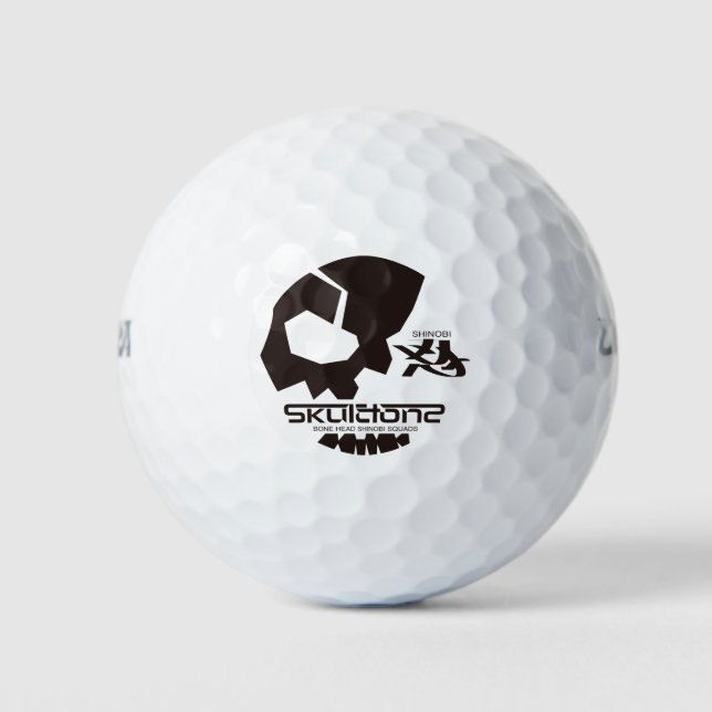 SKULETONS SHINOBI No3 Golf Balls (Front)