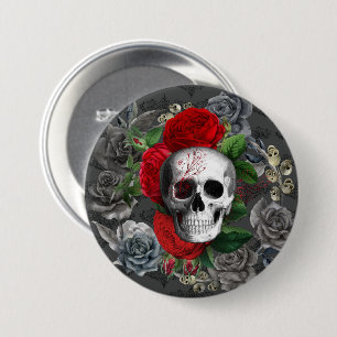 Skull 7.5 Cm Round Badge