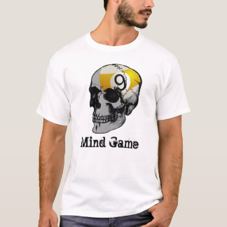 Skull 9 Ball Mind Game T-Shirt