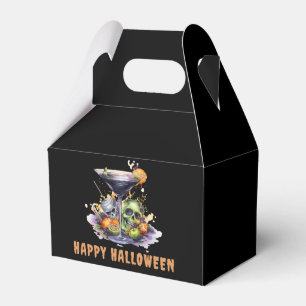 Skull Adult Cocktail Halloween Party Favour Box