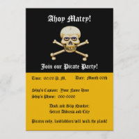 Skull amd Bones Pirate Party