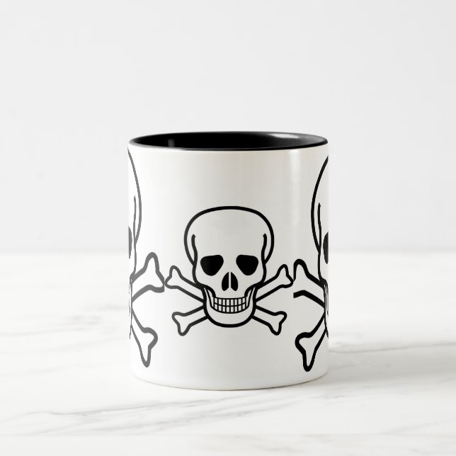 Skull and Bone Mug (Center)