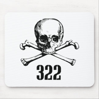 Skull and Bones 322 Mouse Mat
