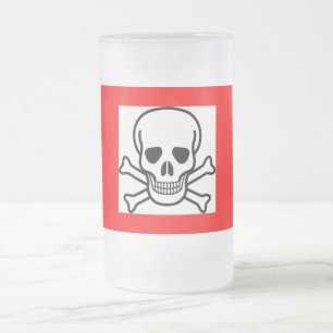 skull and bones Beer mug