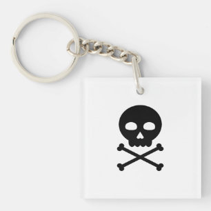 Skull and Bones Key Ring