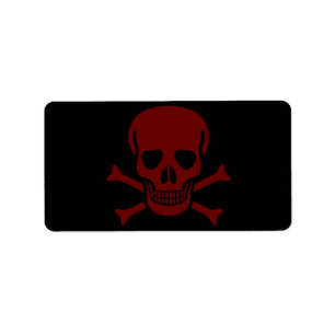 Skull and Bones Label