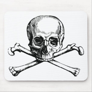 Skull and Bones Mouse Mat