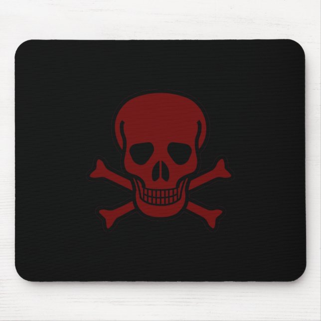 Skull and Bones Mouse Mat (Front)
