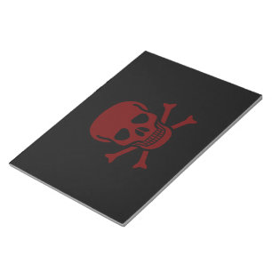 Skull and Bones Notepad