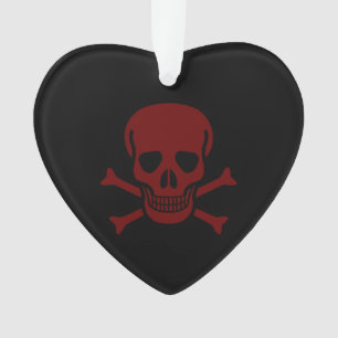 Skull and Bones Ornament