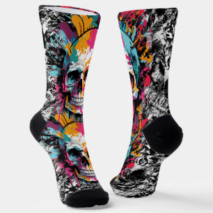Skull and Bones Socks - Skull Socks