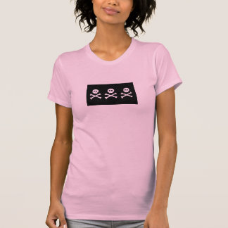 Skull and bones times 3 T-Shirt