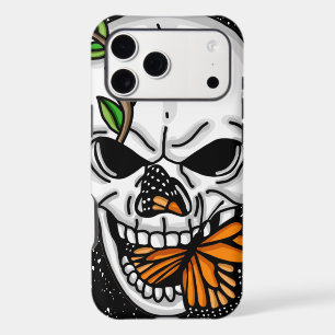 Skull and Butterfly Digital Art