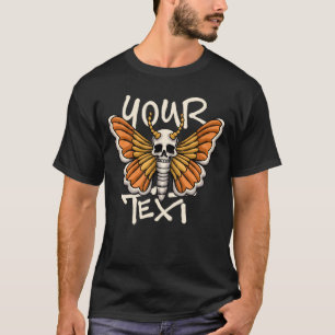Skull And Butterfly streetwear  T-Shirt
