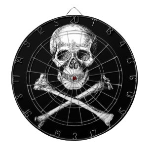 Skull and Cross Bones Dartboard