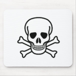 Skull and Cross-bones Mouse Mat