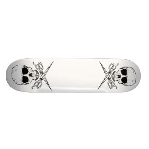 skull-and-cross-shears, skateboard