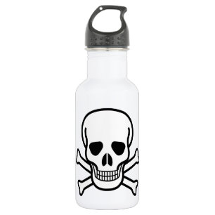 Skull and Crossbones 532 Ml Water Bottle