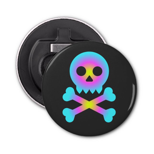 Skull and Crossbones Bottle Opener (Front)