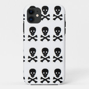 SKULL AND CROSSBONES iPhone 11 CASE