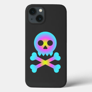 Skull and Crossbones iPhone 13 Case