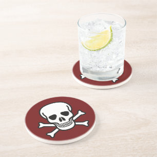 Skull and Crossbones Coaster