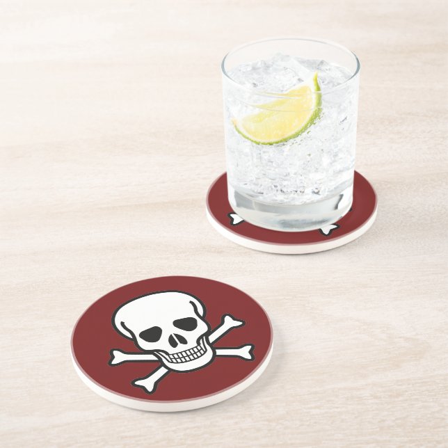 Skull and Crossbones Coaster (Side)