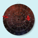 Skull And Crossbones Dartboard<br><div class="desc">Halloween themed skull and crossbones design. Aim for where the nose would be if skulls had noses. Which they don't. Because they're skulls.</div>