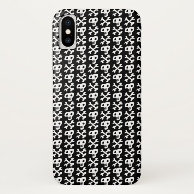 Skull and crossbones design Case-Mate iPhone case (Back)