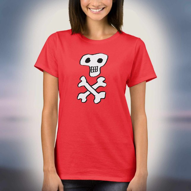 Skull and crossbones design T-Shirt (Creator Uploaded)