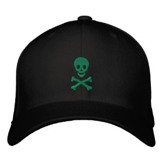 Skull and Crossbones Embroidered Hat